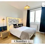 La Quintessence - Spacieux 75m2 - 2ch - 6 Pers - Ascenseur - Au Calme Arras