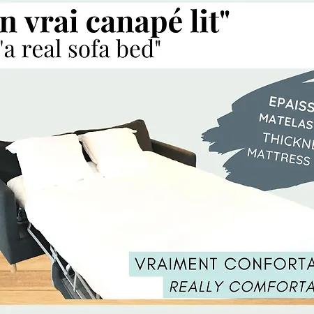 La Quintessence - Spacieux 75m2 - 2ch - 6 Pers - Ascenseur - Au Calme Apartamento *