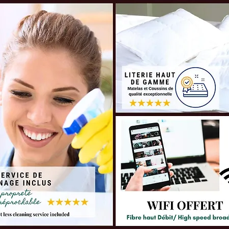 Apartmán La Quintessence - 2 - 6 Couchages - Ascenseur Arras