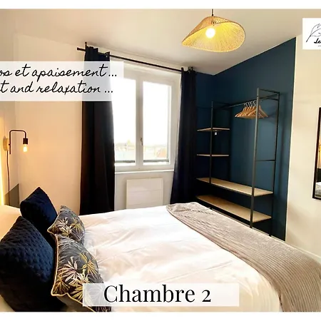 La Quintessence - Spacieux 75m2 - 2ch - 6 Pers - Ascenseur - Au Calme 아파트