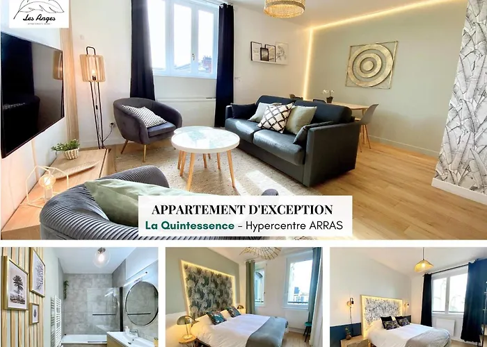 La Quintessence - Spacieux 75m2 - 2ch - 6 Pers - Ascenseur - Au Calme 아파트 *