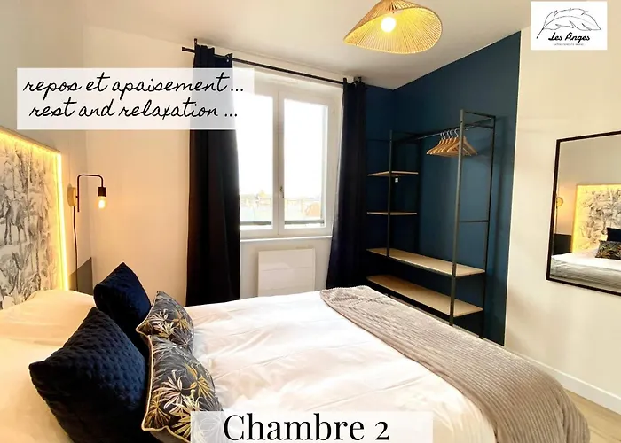 La Quintessence - Spacieux 75m2 - 2ch - 6 Pers - Ascenseur - Au Calme 아파트